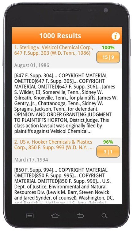 Fastcase Releases Android Version of its Free Research App
