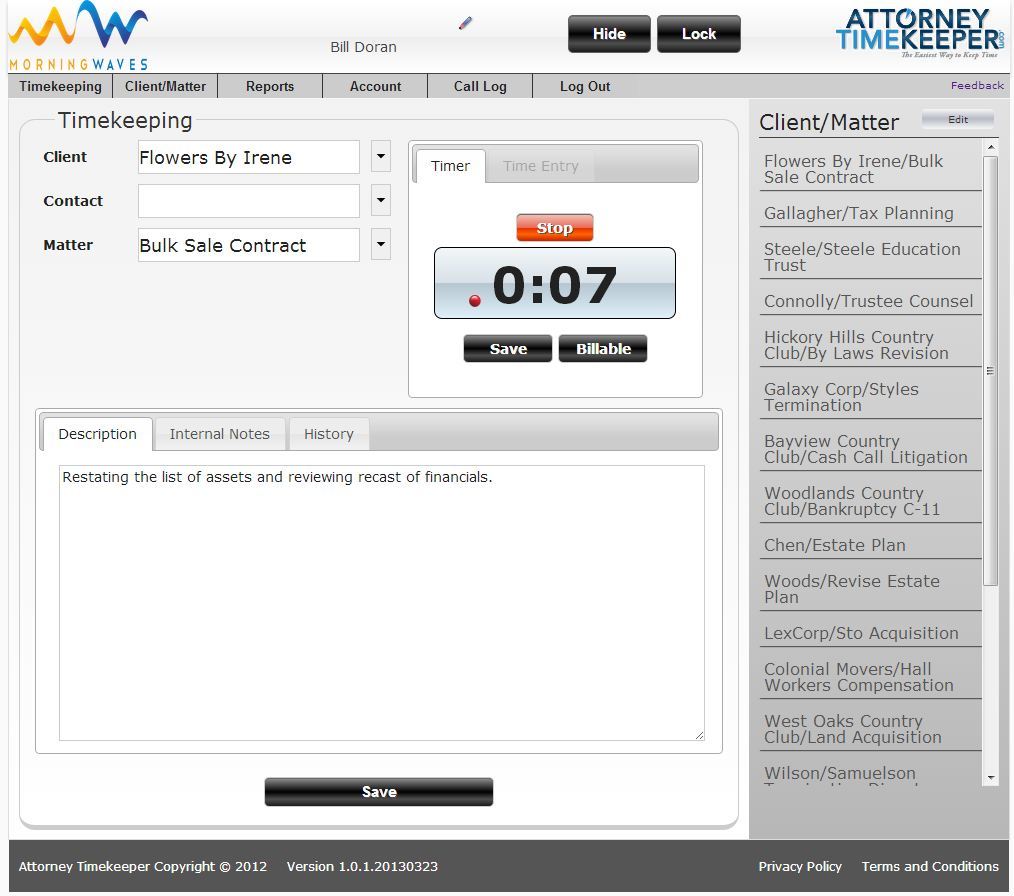Attorney Timekeeper 2