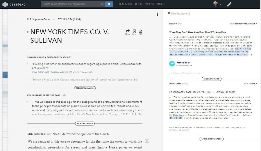 Casetext-NYT-Sullivan