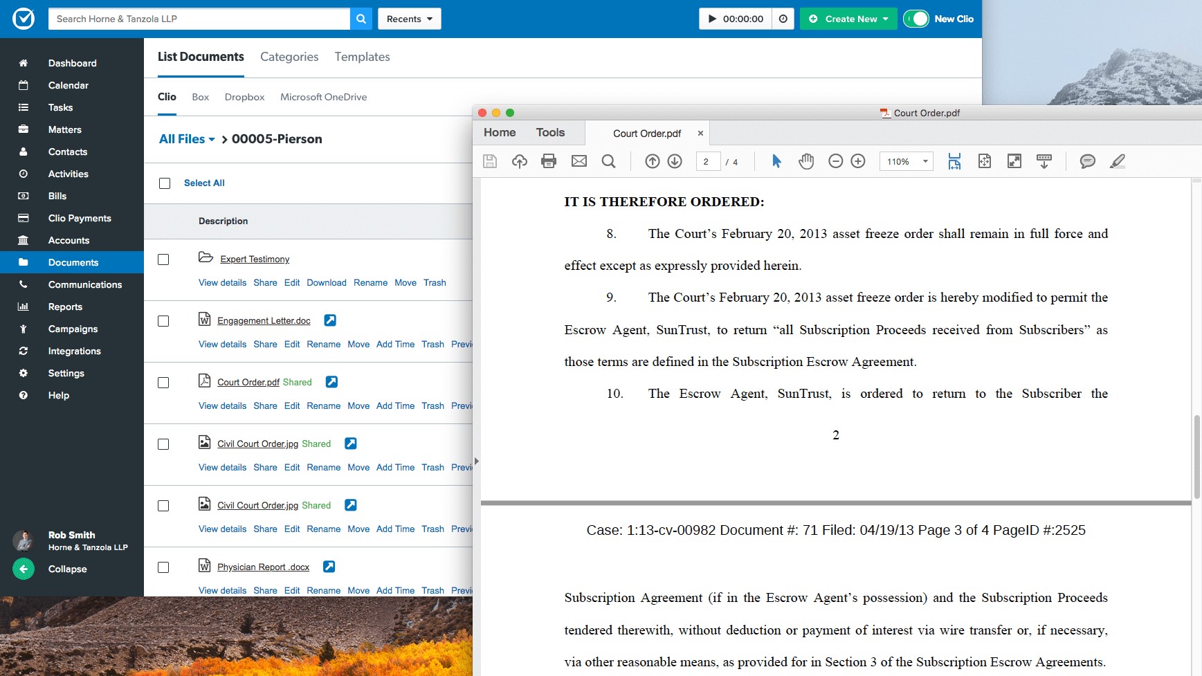New Clio Feature Opens Documents In Your Desktop Editor With A Click