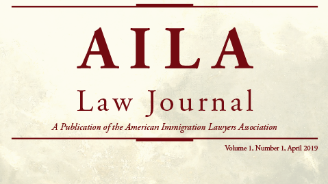 Fastcase and AILA Publish Inaugural Issue of Immigration Law Journal