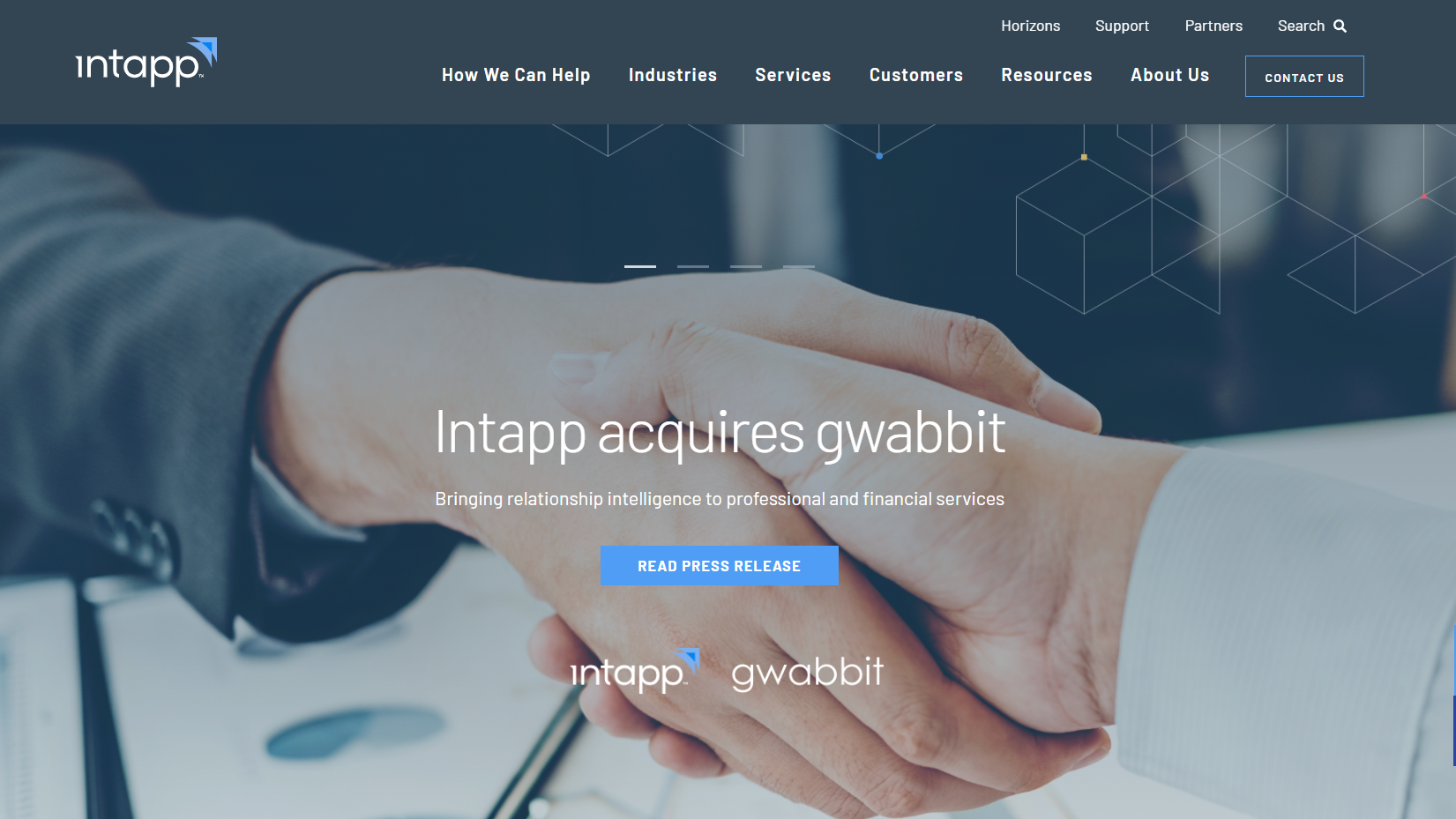Intapp, Provider of Professional Services Software, Acquires ERM Platform gwabbit