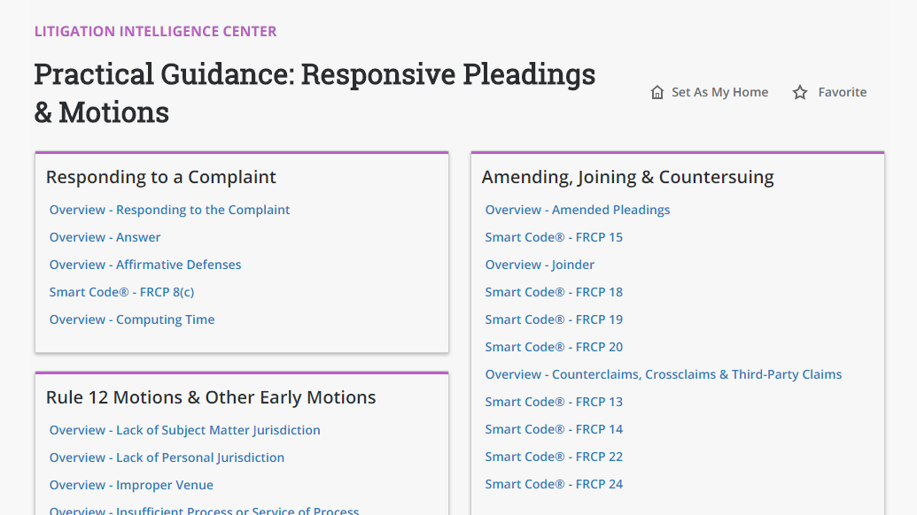 Bloomberg Law Expands Its Litigation Coverage With New Practical Guidance Content