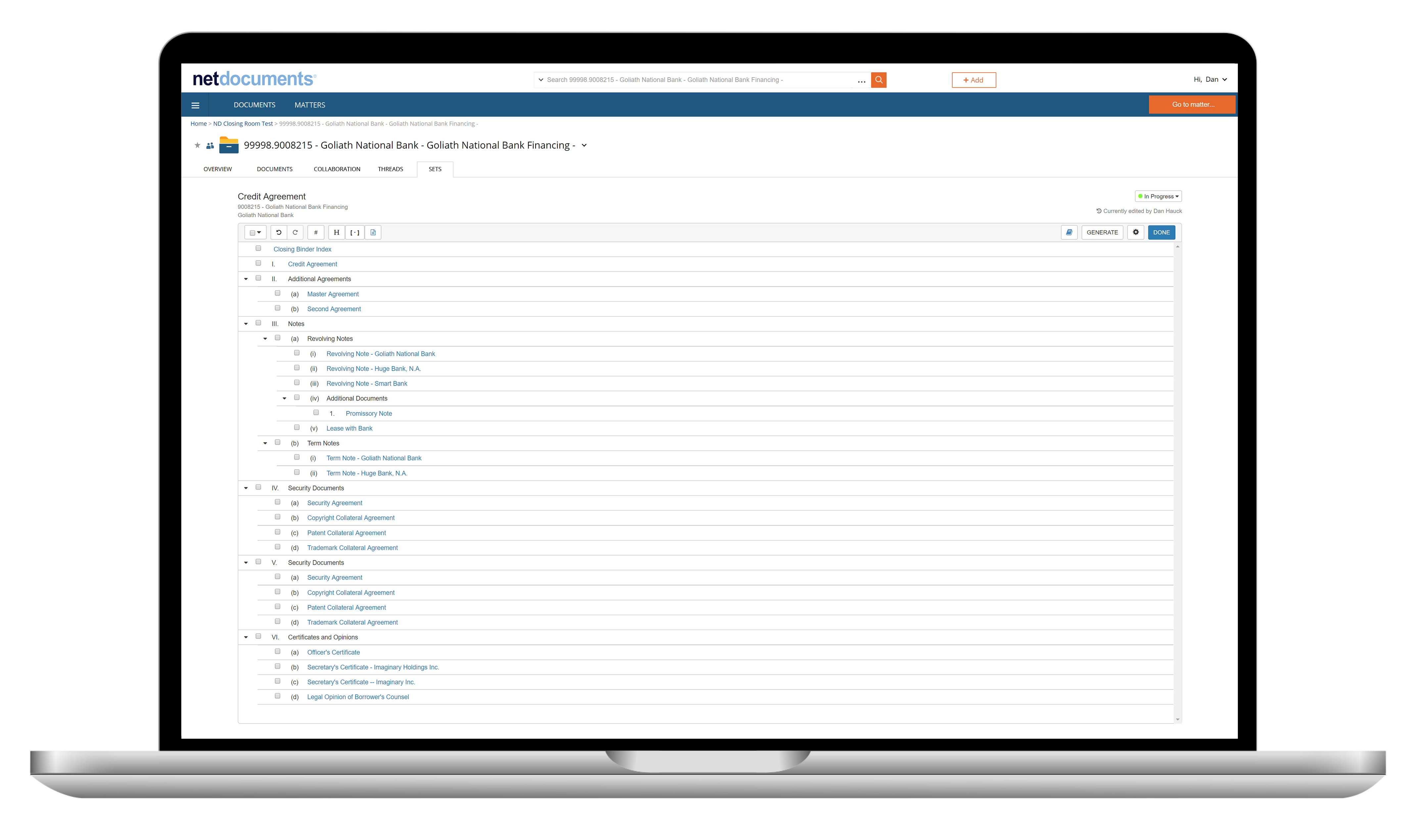 NetDocuments Rolls Out SetBuilder, for Creating Document Sets for Deals, Litigation and More