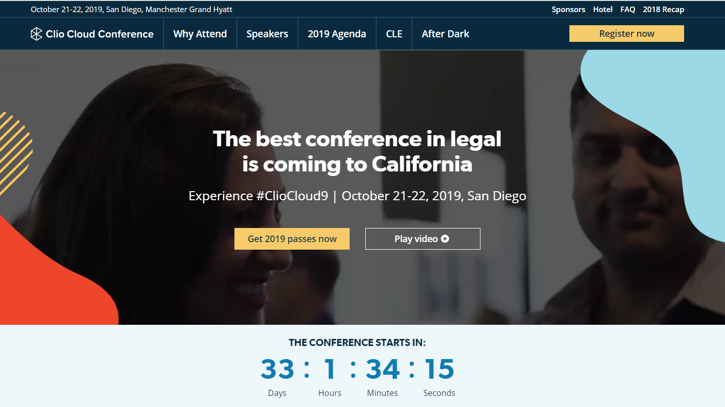 Discount Code for LawSites Readers for Clio Cloud Conference