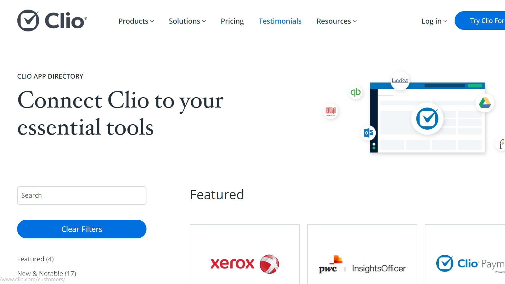 Clio Announces 35 New Integration Partners, from AppearMe to ZorroSign
