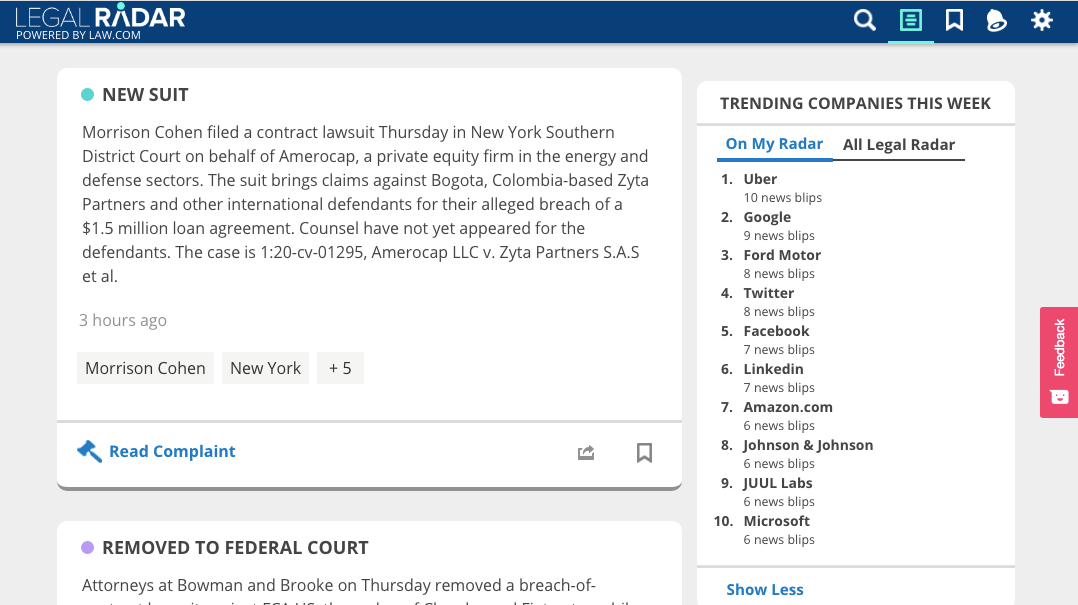 Coming Soon: AI-Driven, Personalized Legal News from ALM