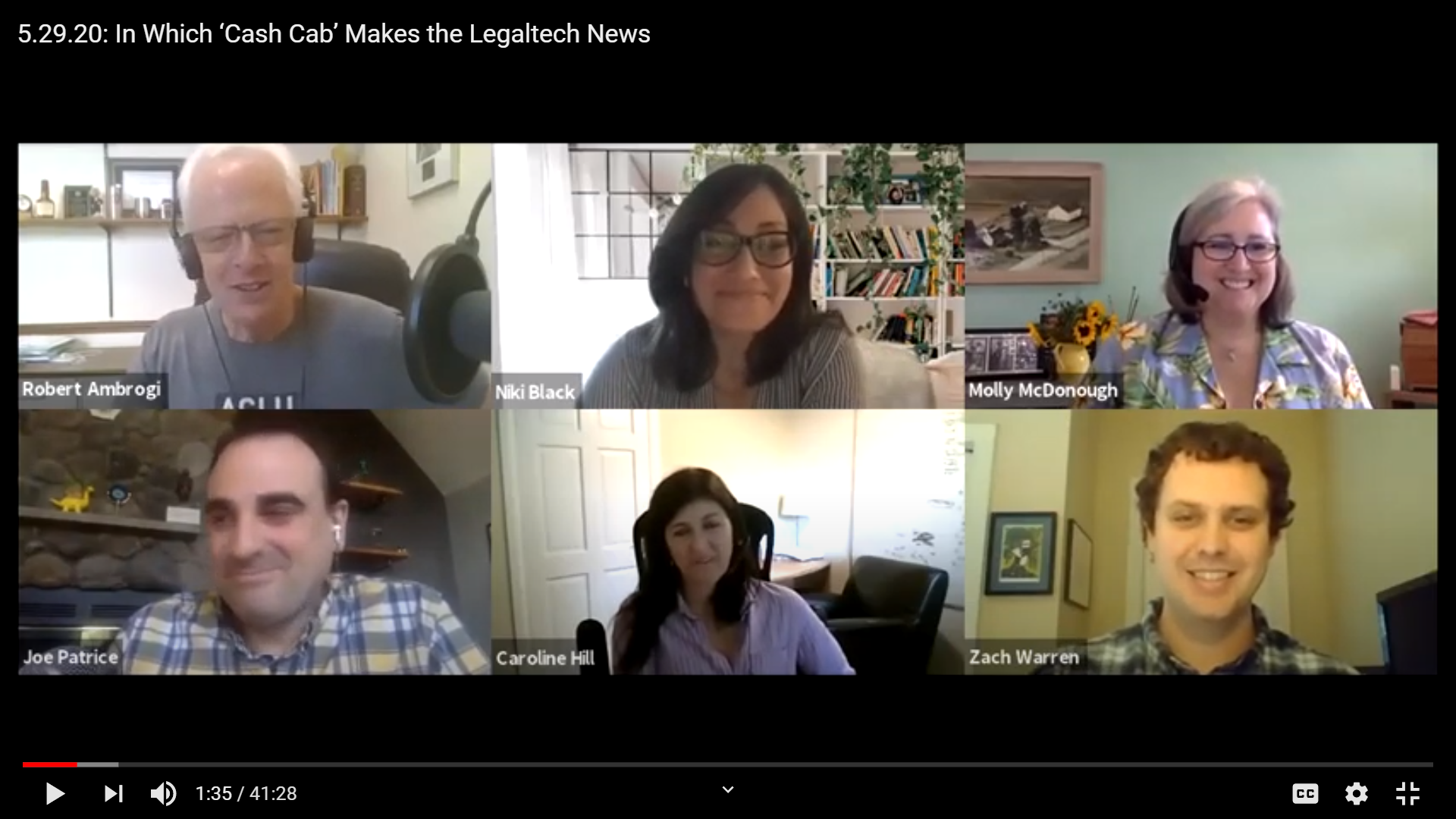 Legaltech Week 5.29.20: In Which &#8216;Cash Cab&#8217; Makes the Legaltech News Roundup