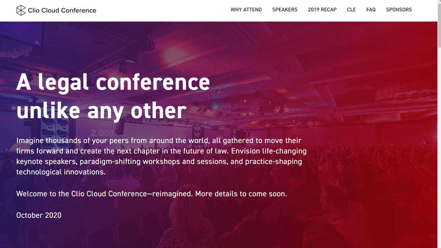 Clio Cloud Conference Will Be Truly In The Cloud, As Clio Cancels Physical Event