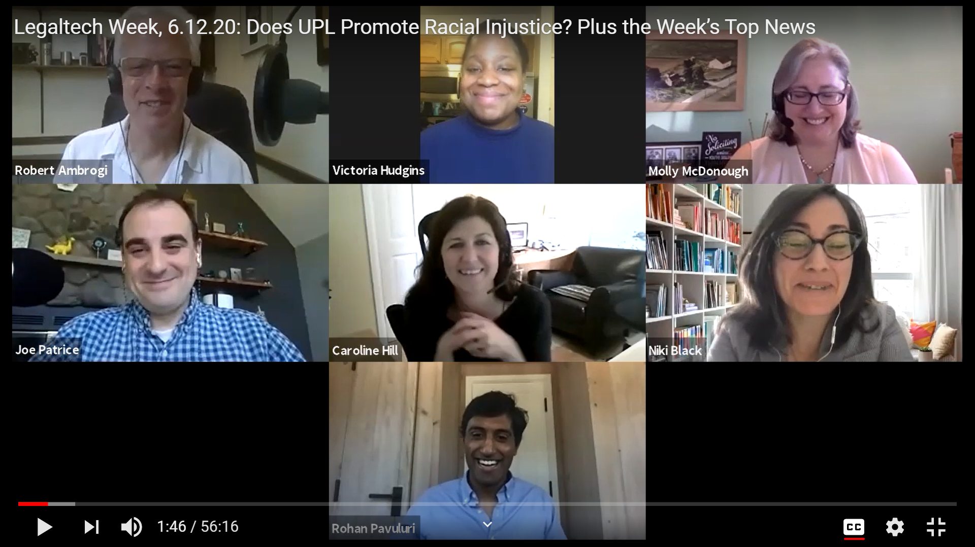 Legaltech Week, 6.12.20: Does UPL Promote Racial Injustice? Plus the Week’s Top News