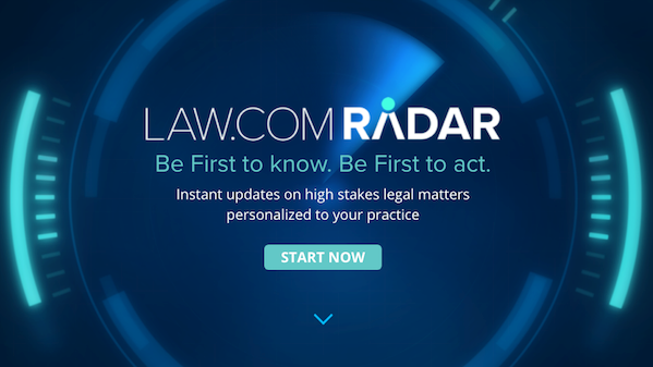 ALM Updates Its Legal Radar &#8216;Automated Journalism&#8217; Product with New Name, New Content and New Pricing