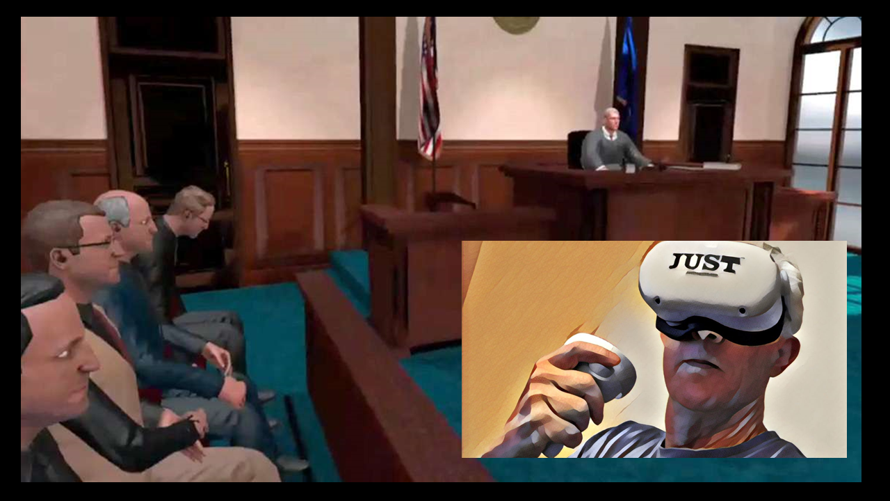Trying Out My Trial Skills In A New Virtual Reality Courtroom