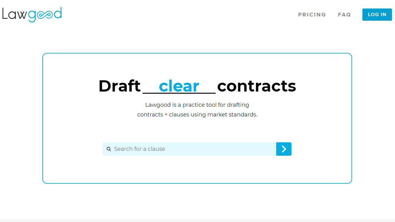 Cheetah for Corporate Counsel Now Allows Access to Lawgood For Contract Drafting