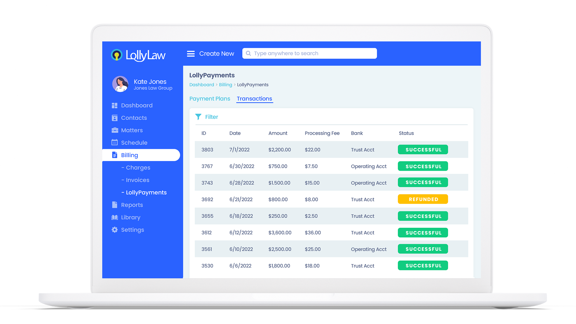 LollyLaw, Platform for Managing Immigration Law Practices, Launches Native E-Payments Feature