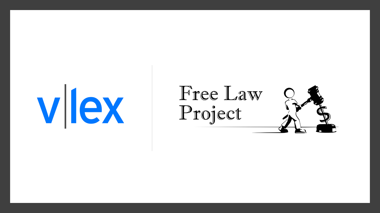 In Partnership with vLex, Free Law Project to Build Complete Case Law Database