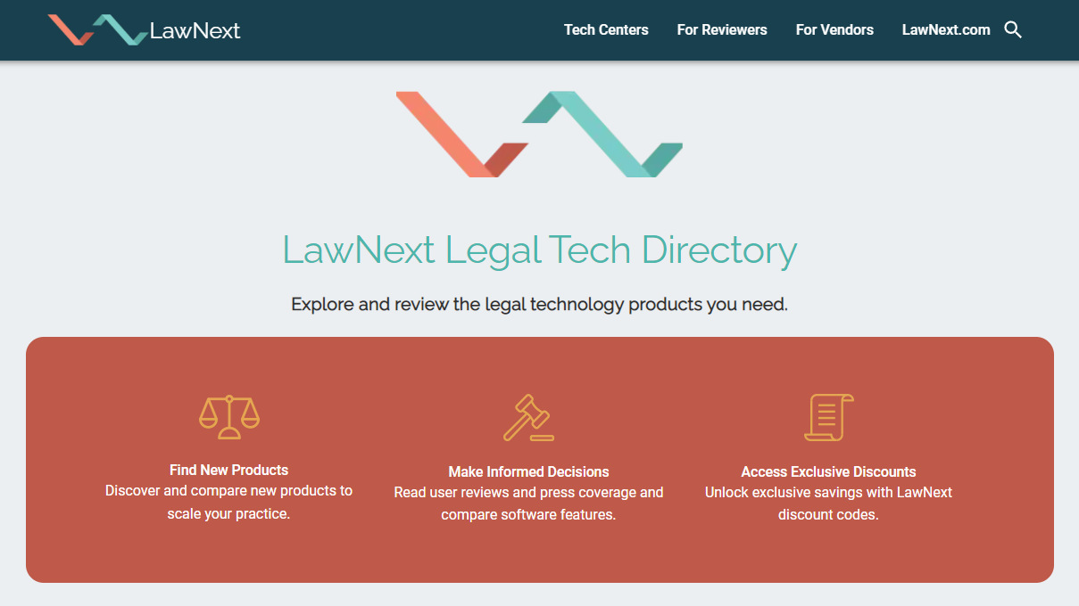 Thrilled to Announce the &#8216;New and Improved&#8217; Version 2.0 of the LawNext Legal Technology Directory