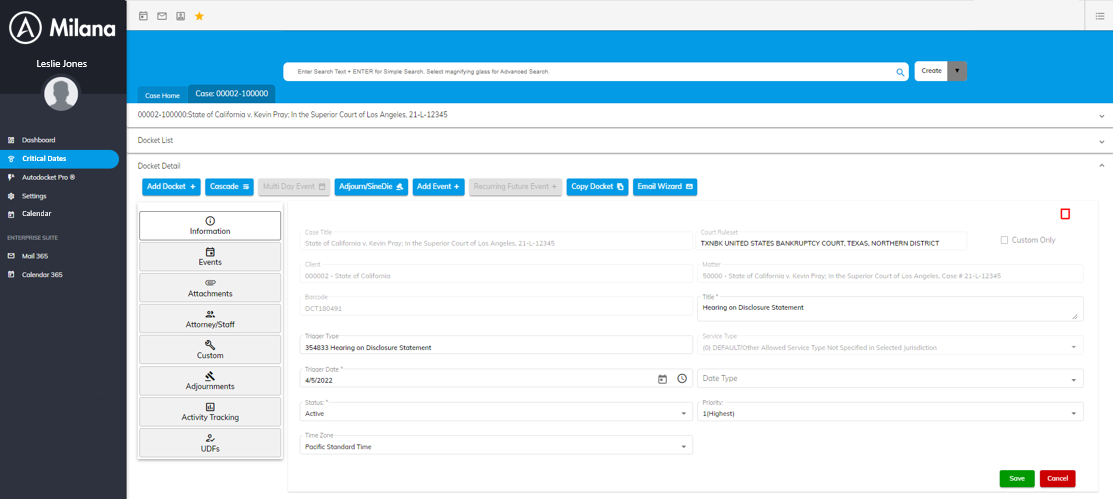 Aderant Unveils Cloud Docketing Product that Combines CompuLaw with ...