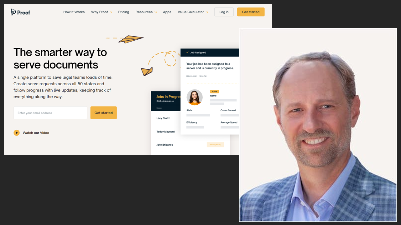 LawNext Podcast: Proof Founder Eric Voogt on Disrupting Service of Process