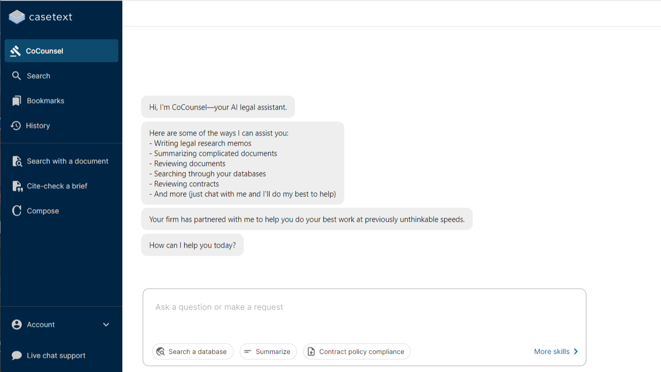 Casetext Launches Co-Counsel, Its OpenAI-Based &#8216;Legal Assistant&#8217; To Help Lawyers Search Data, Review Documents, Draft Memos, Analyze Contracts and More