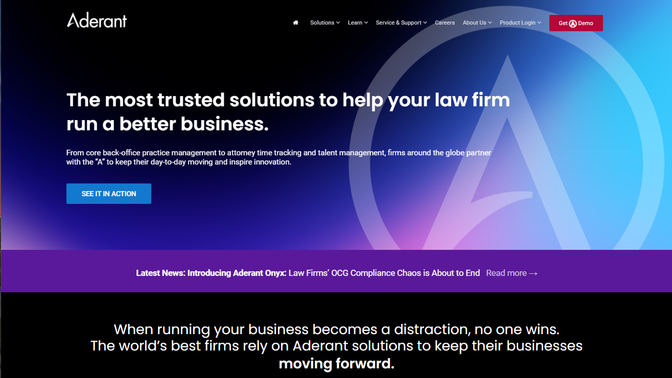 Aderant Will Soon Launch AI Product to Help Law Firms Comply with Outside Counsel Guidelines