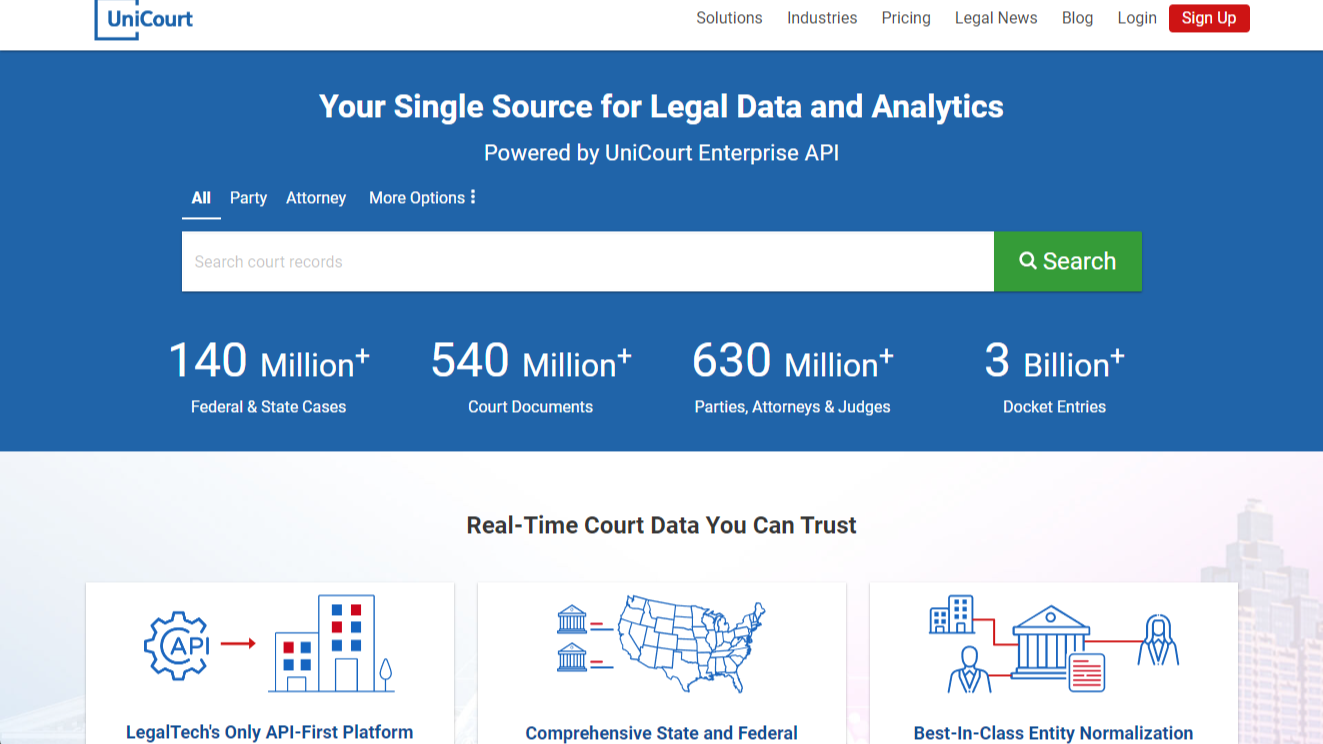 With New Enterprise API, UniCourt Takes An API-First Approach To Providing &#8216;Legal Data As A Service&#8217;