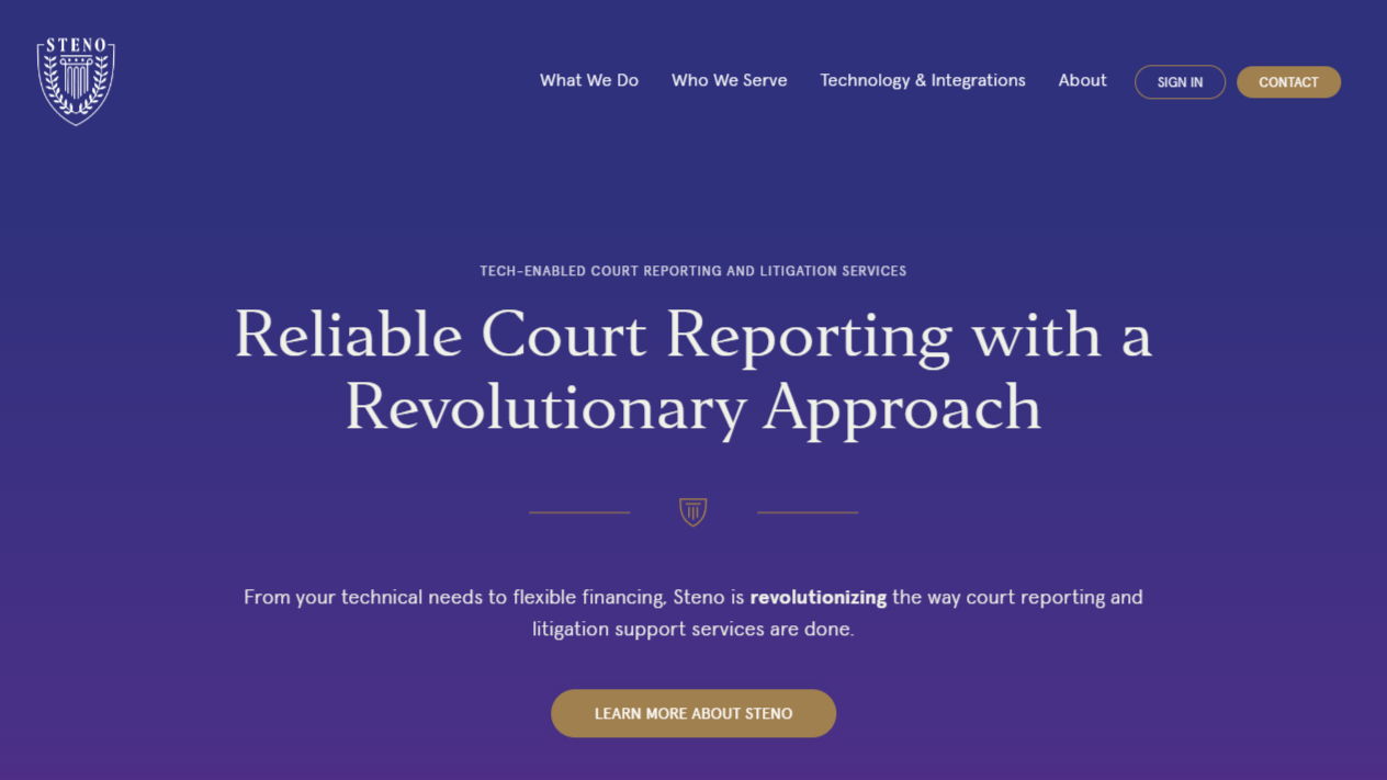 Steno Raises $15M Series B As It Aims To Revolutionize Depositions and Litigation Support Services