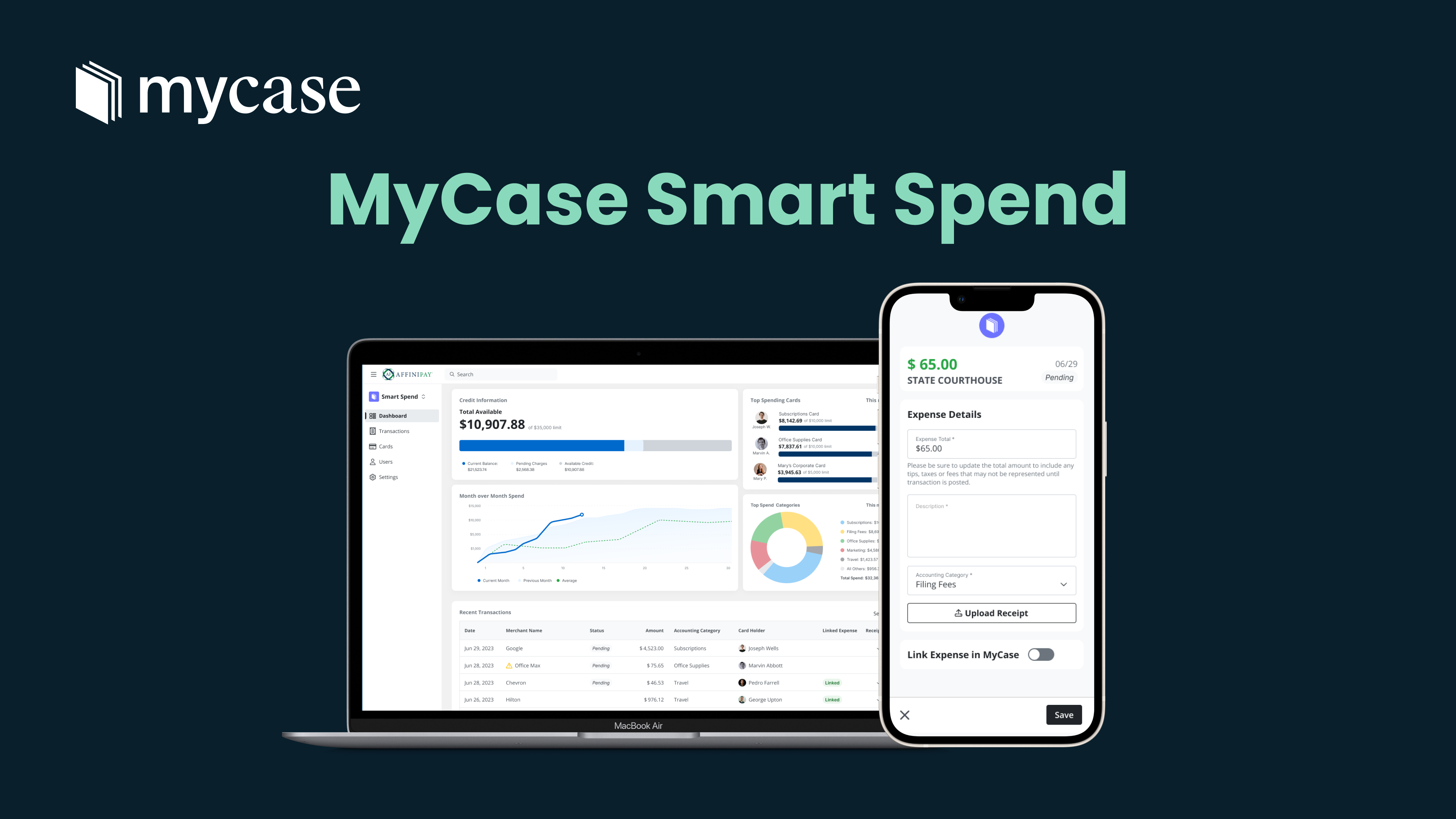 First-Of-Its-Kind Credit Card/Software Combo from LawPay and MyCase Lets Law Firms Track Expenses Directly to Matters and Invoicing