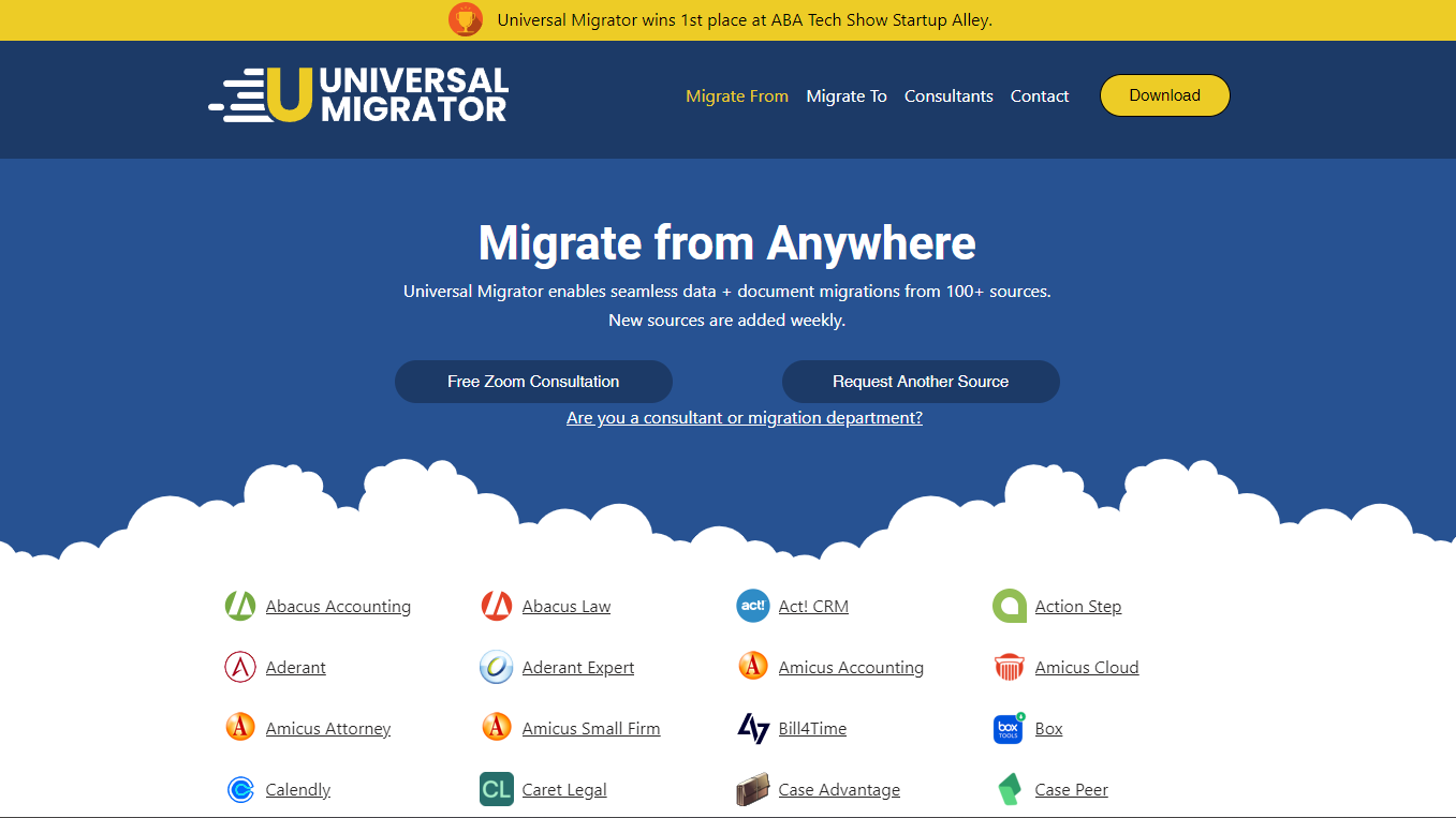 &#8216;It&#8217;s Been A Very Good Year,&#8217; Says the Winner of Last Year&#8217;s TECHSHOW Startup Alley, Universal Migrator