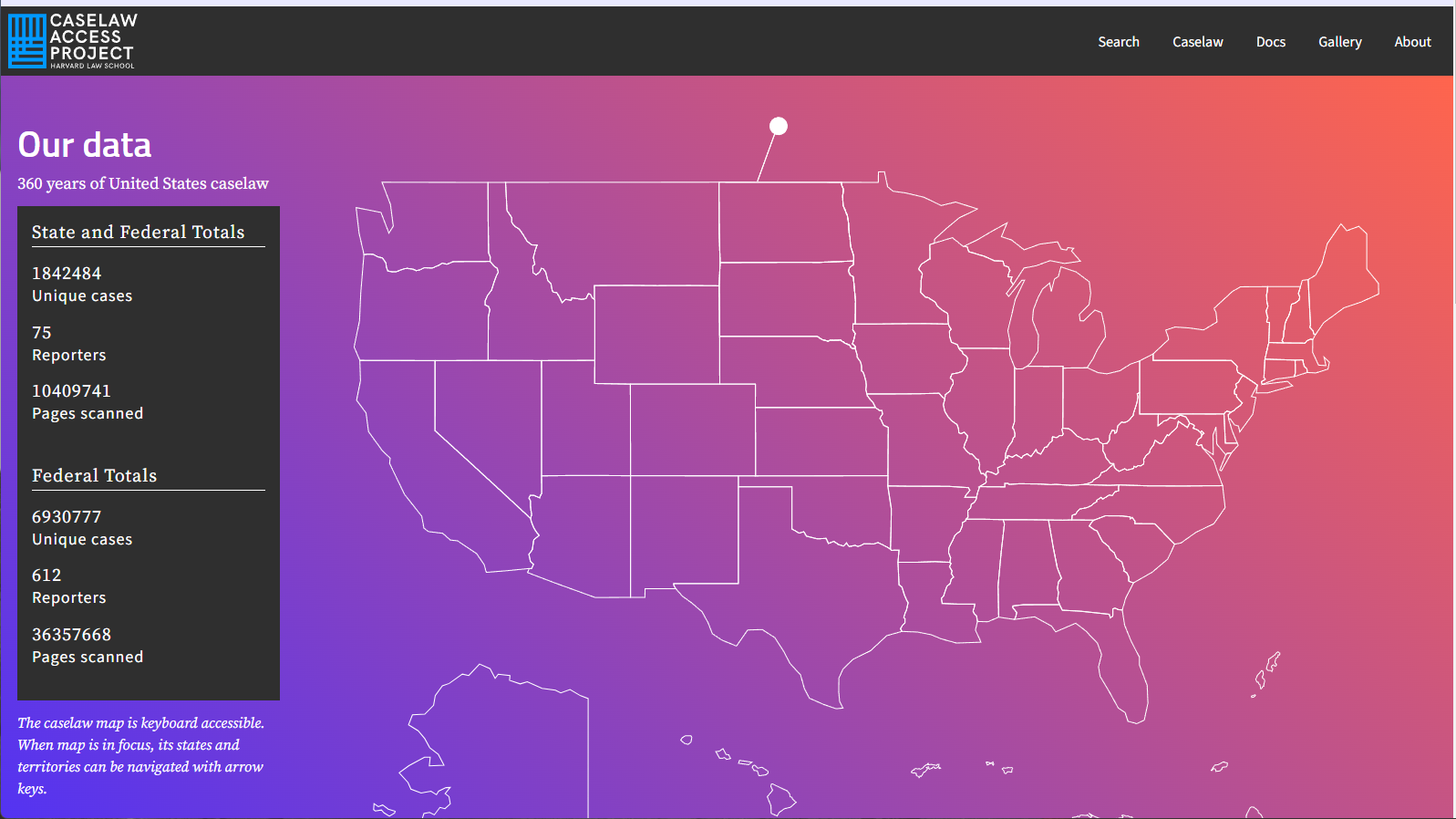 Event Tomorrow Marks the End of Commercial Restrictions on the Caselaw Access Project that Digitized All U.S. Case Law