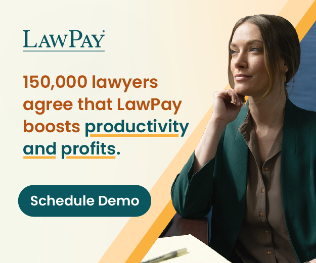 Ad for LawPay