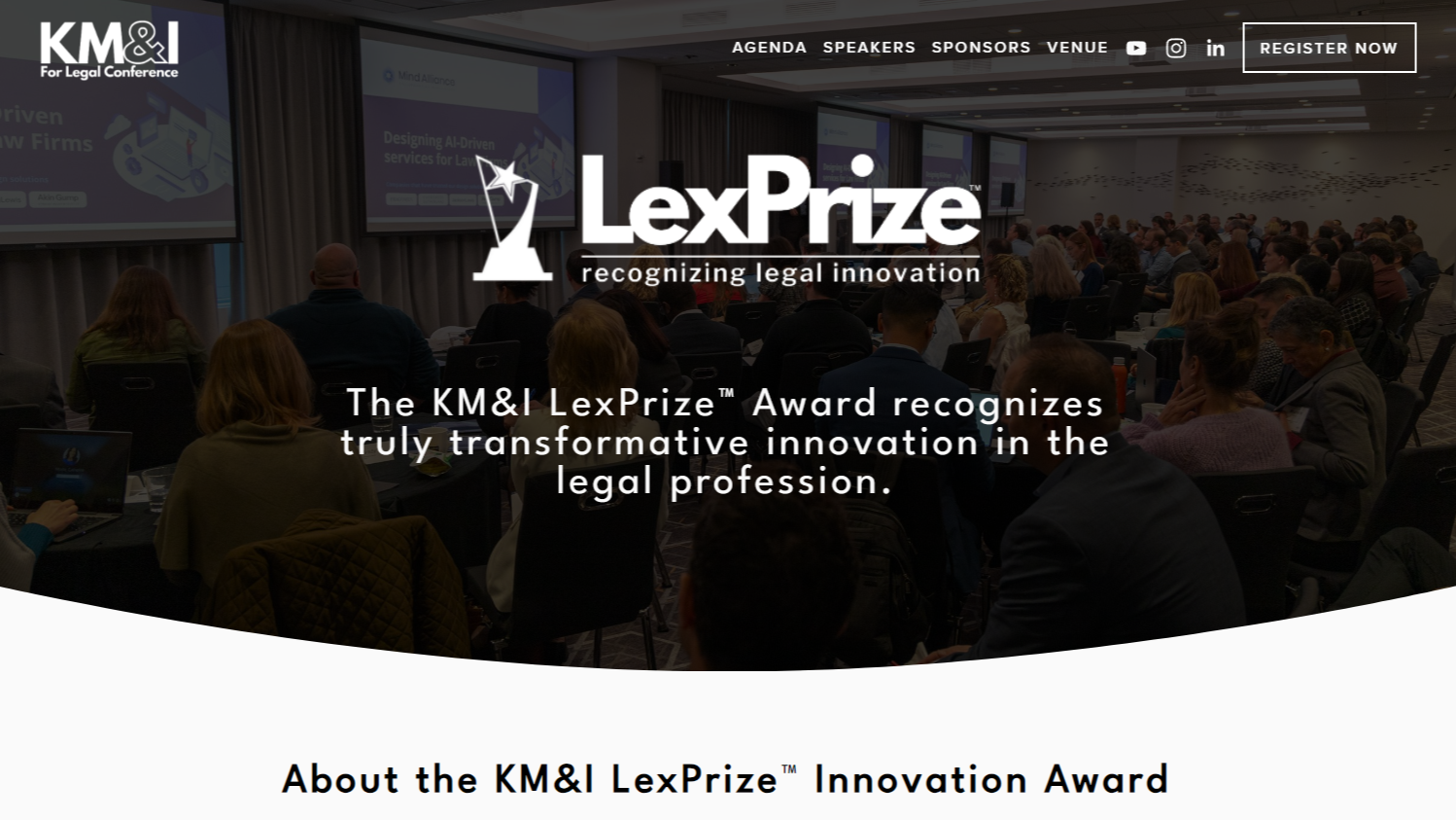 New LexPrize Award Honors Legal Innovation At A Law Firm or Legal Department; Applications Open Today