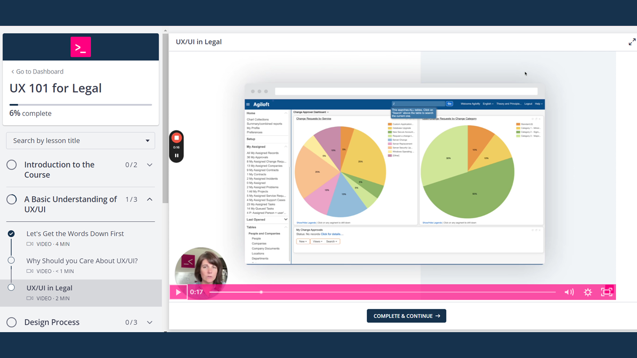 UX 101 for Legal: A New Online Course from Theory and Principle Teaches the Basics of UX/UI