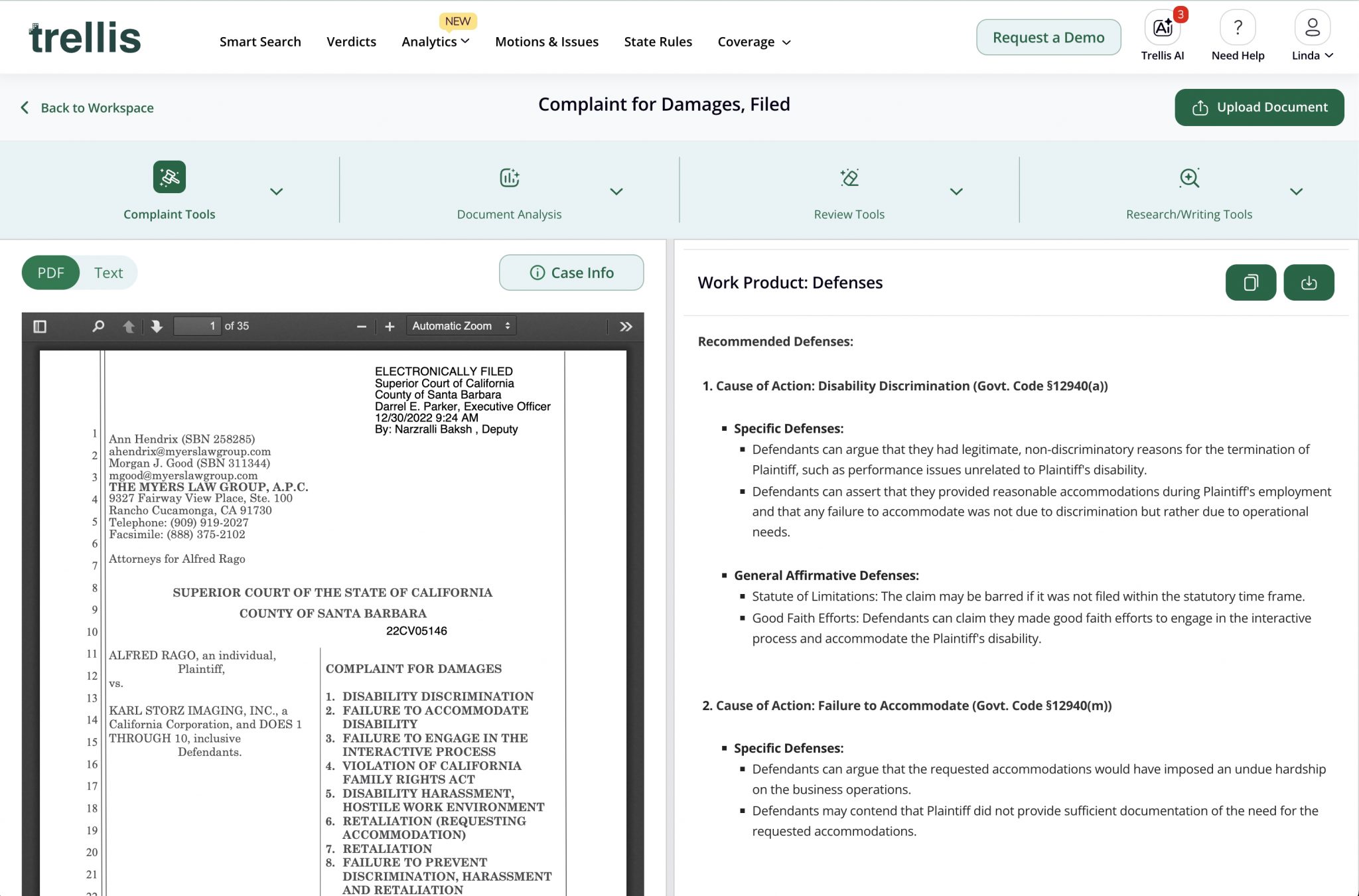 Legal Analytics Company Trellis Unveils AI Tools Designed to Streamline ...