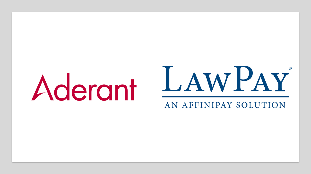 Aderant Renews Its Partnership with LawPay to Provide Cloud-Based E-Payments through Expert and Sierra
