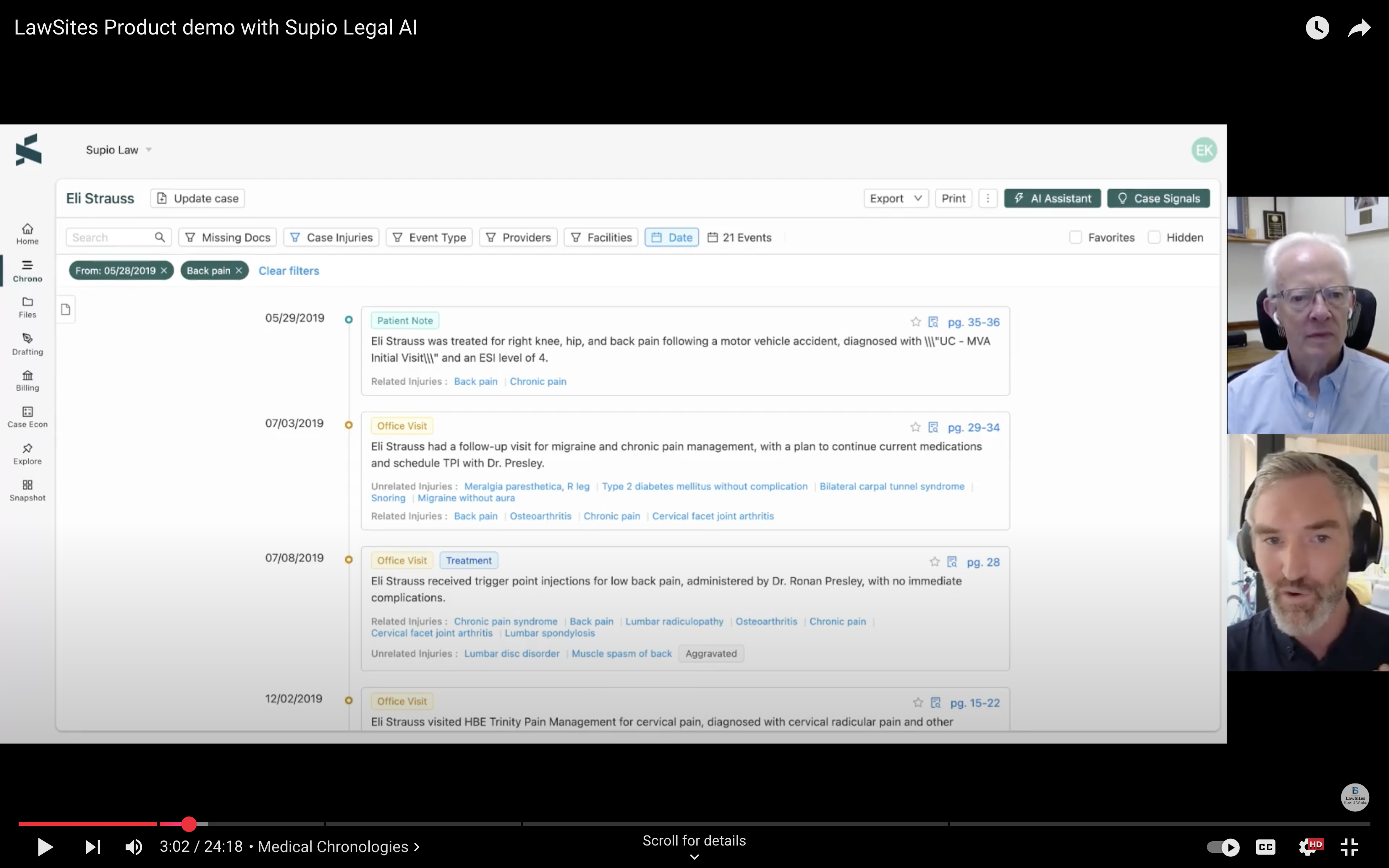 How It Works: A Demo of Supio Legal AI | LawSites
