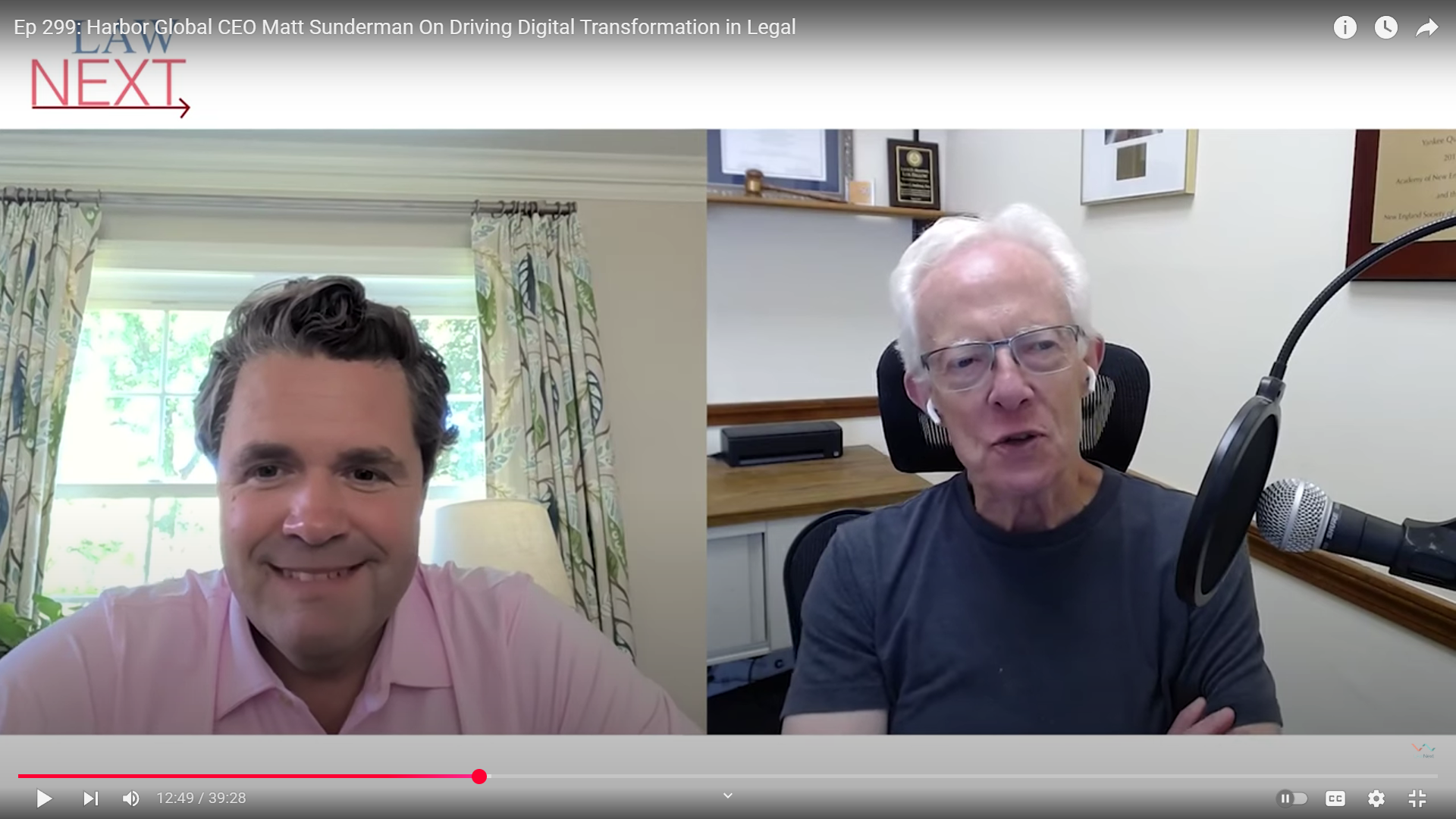 Harbor Global CEO Matt Sunderman On Driving Digital Transformation in Legal