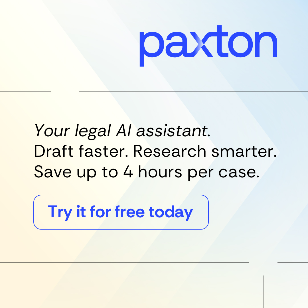 Advertisement for PaxtonAI