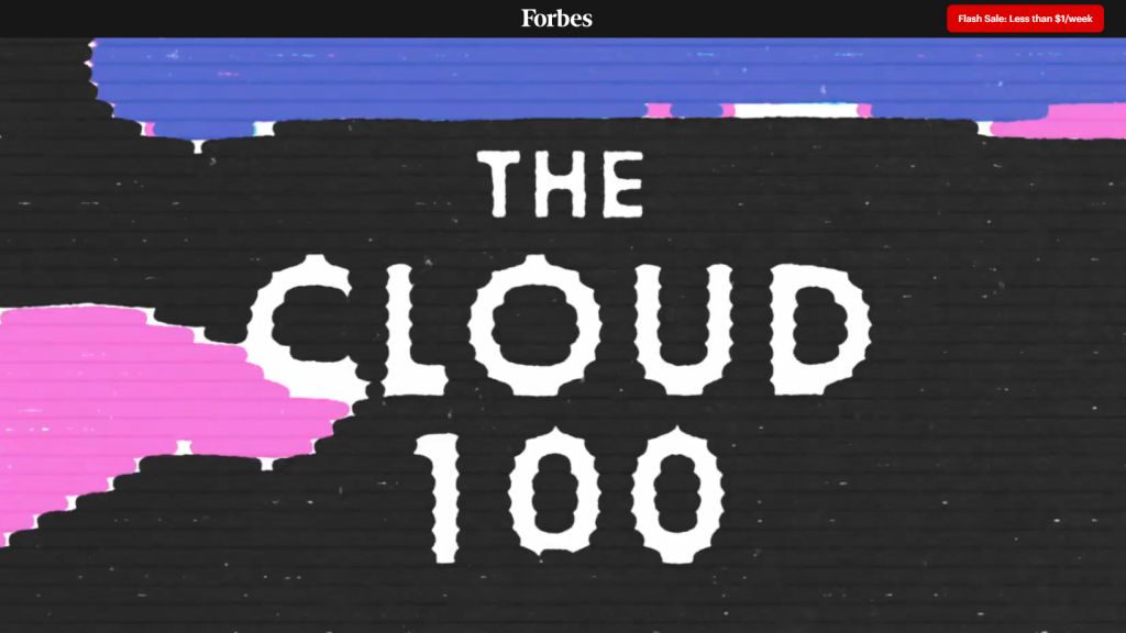 Forbes Cloud 100 2025 Featured