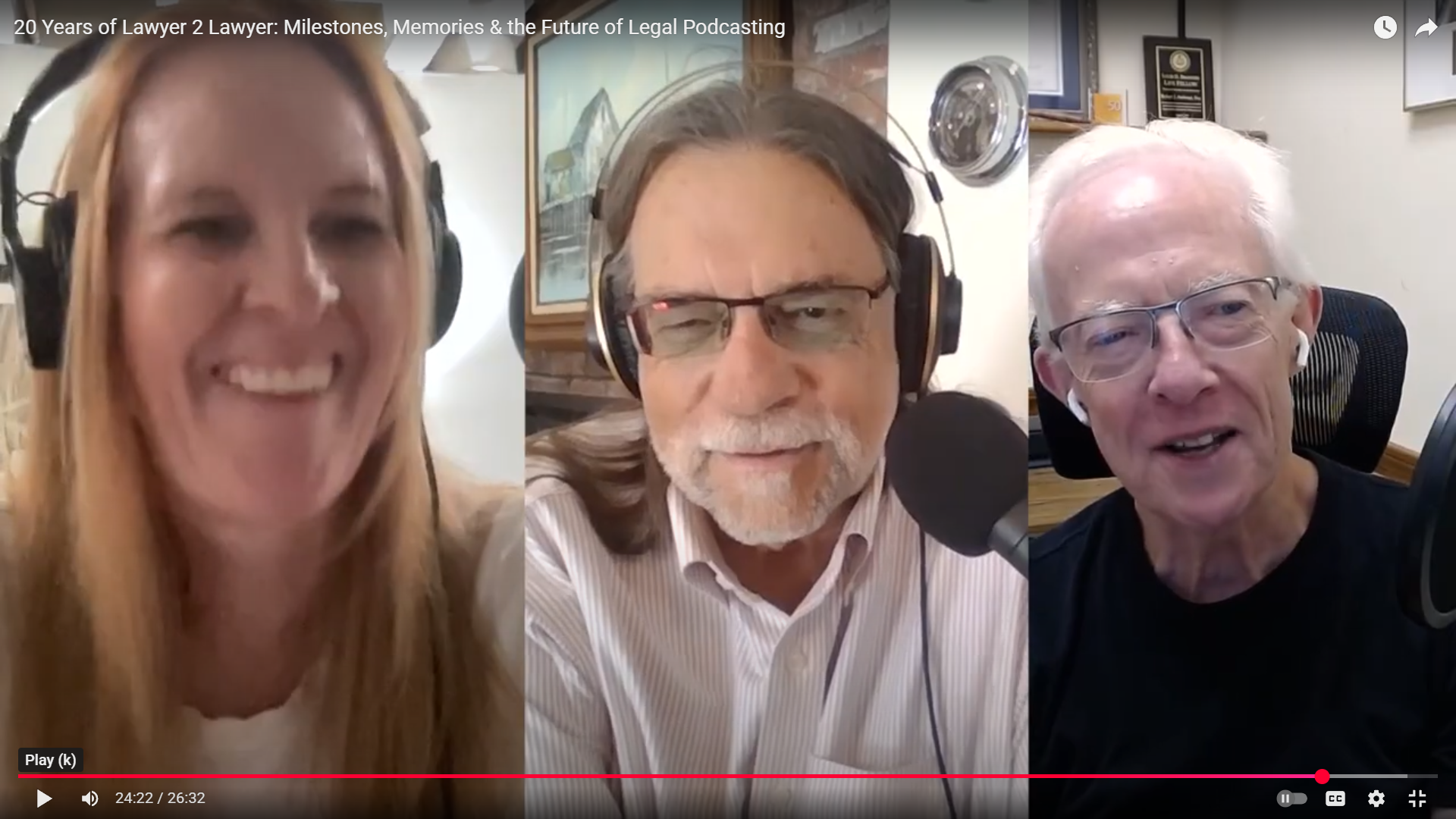 A Special Video Celebrating 20 Years of the Lawyer 2 Lawyer Podcast