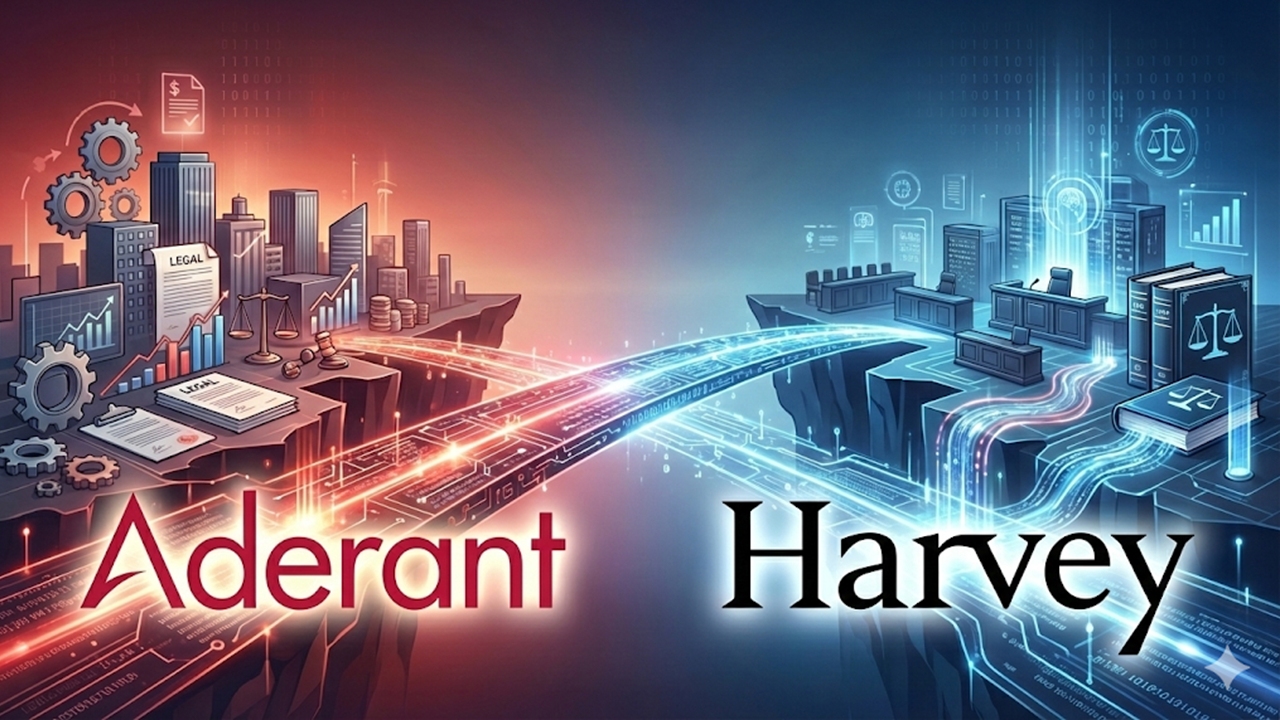 Aderant and Harvey Announce Partnership To Bridge the Gap Between Business and Practice of Law