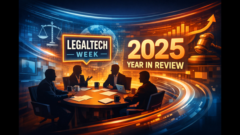 It’s the Legal Tech 2025 Year In Review, Live Today on Legaltech Week — Join Us!
