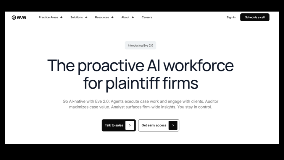 Eve Launches ‘AI Workforce’ to Reshape the PI Firm Org Chart: Not Replacing Lawyers, But Freeing them For Higher-Level Work