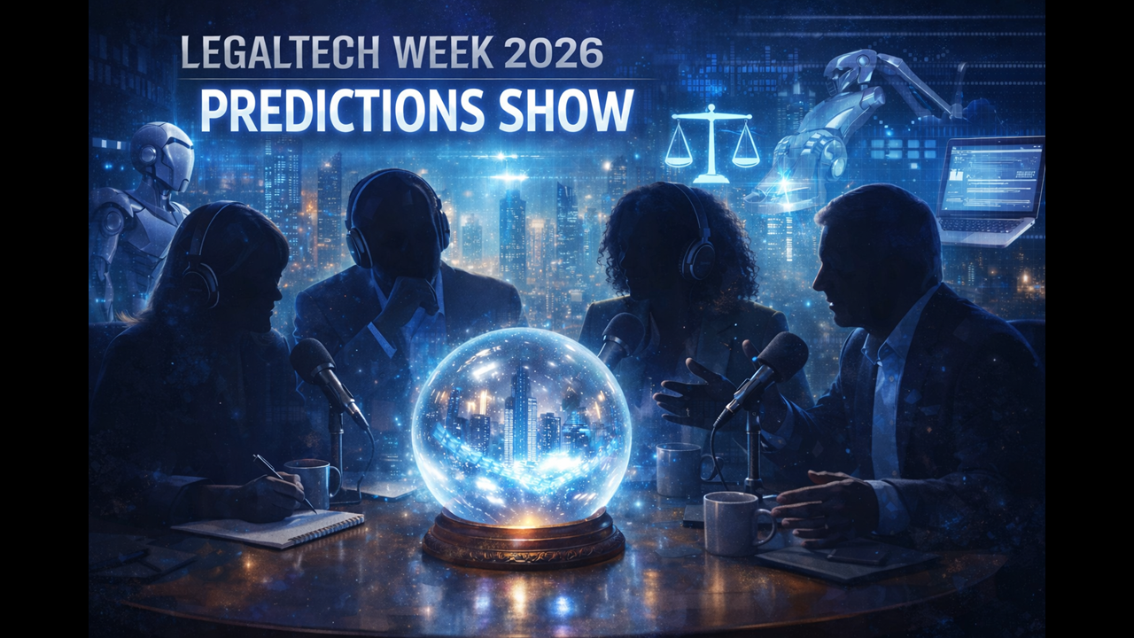 Today: The Legaltech Week 2026 Predictions Show, Live At 3 P.M. Eastern
