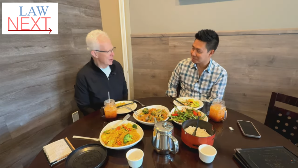 LawNext on Location: Lunch with Alex Su of Latitude Legal In Alameda, Calif.