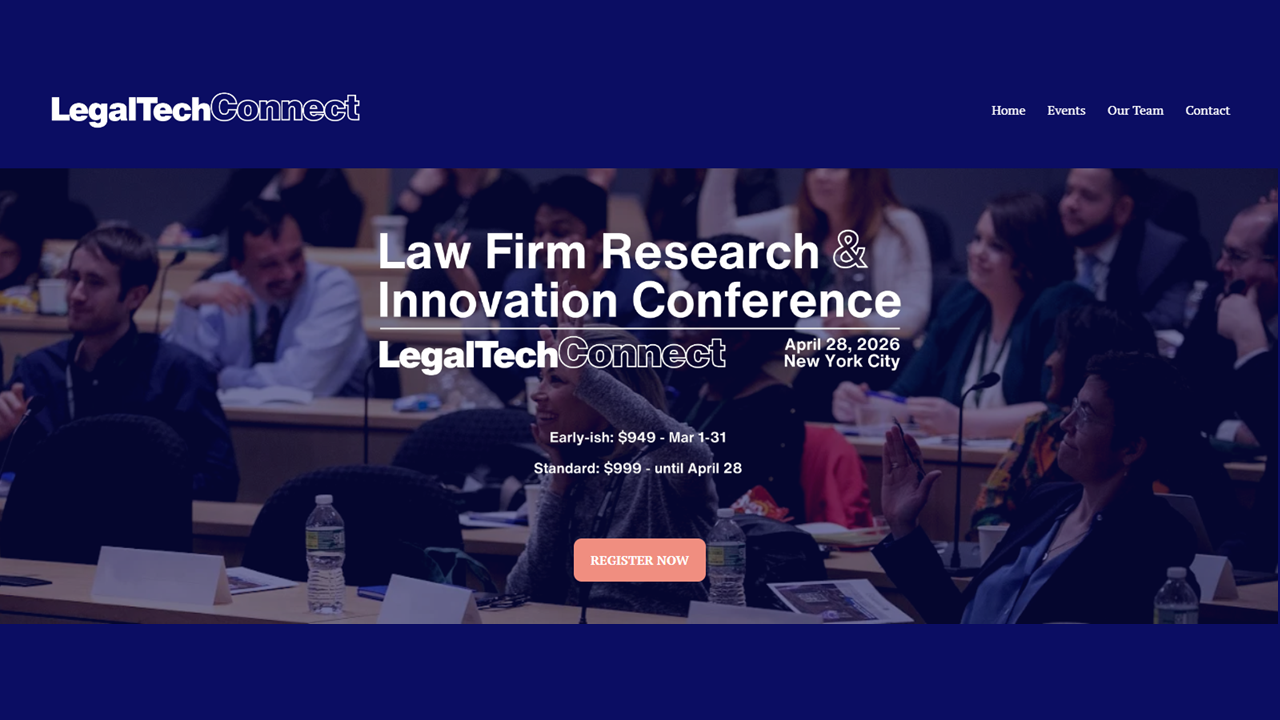 A New Legal Research Conference Coming Soon — And Last Day Before Ticket Prices Increase