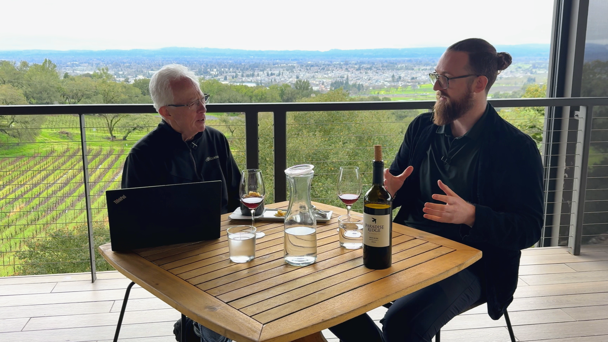 LawNext on Location: At A Sonoma Winery, A Conversation with Briefpoint CEO Nathan Walter about Discovery, Disruption and, Of Course, Wine