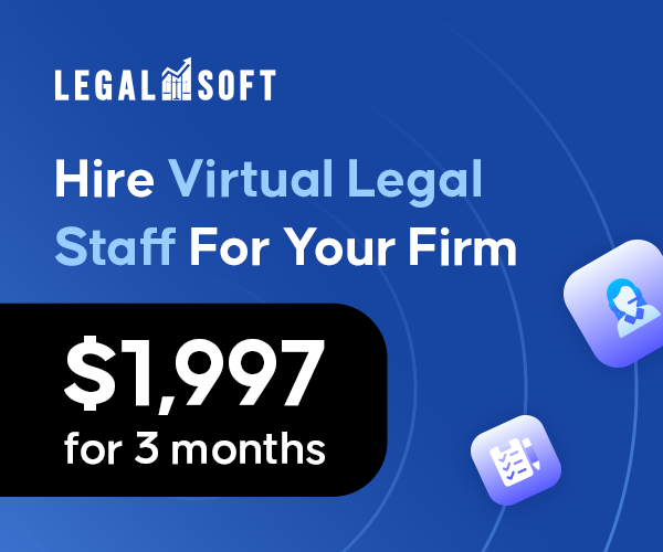 Advertisement for Legal Soft