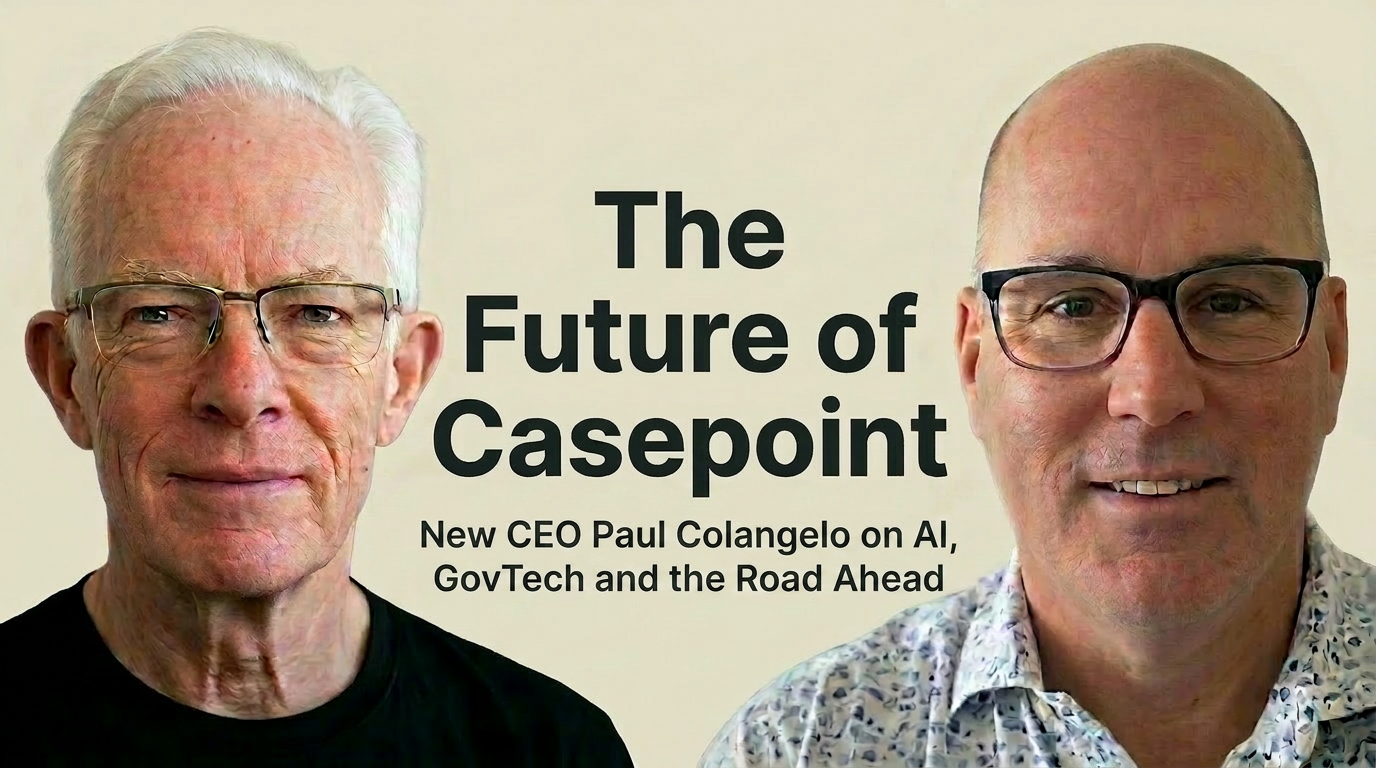 On LawNext: New Casepoint CEO Paul Colangelo on AI, GovTech and the Road Ahead 