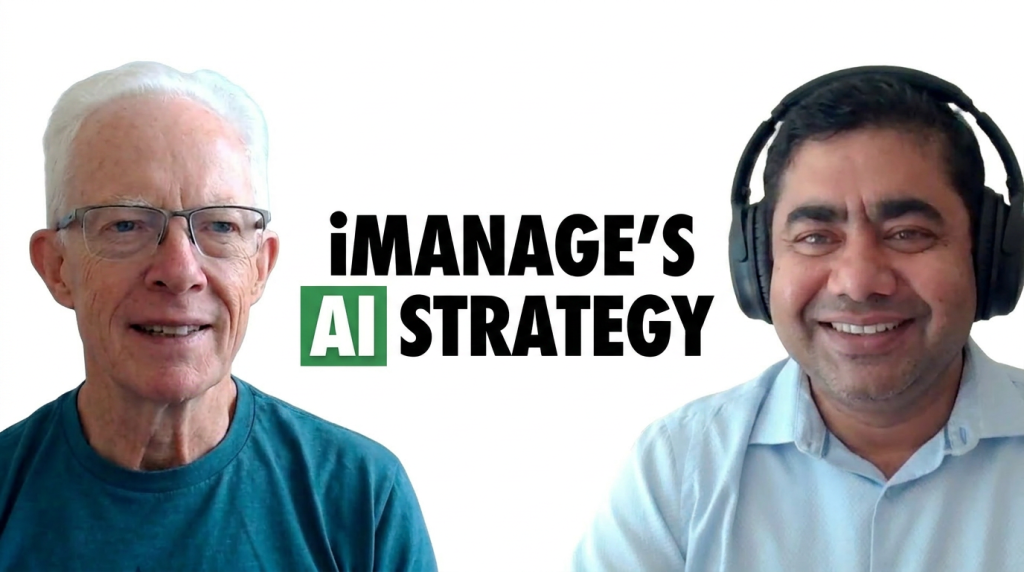 iManage CEO Neil Araujo on AI strategy in podcast interview