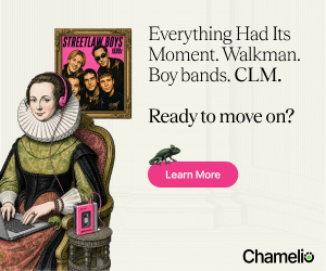 Advertisement for Chamelio Legal Intelligence